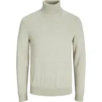 Jack & Jones Jjeemil Knit Roll Neck Noos - Grey - L