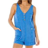 Rip Curl Classic Surf Romper Jumpsuit bright blue Koko L