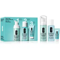 Clinique Mini Kit Clear Skin Routine lahjasetti täydelliseen ihonpuhdistukseen