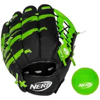 Nerf Baseball Glove & Ball Set Peli