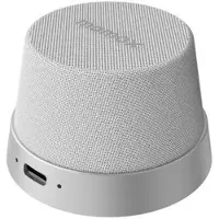 Momax 1-Vibe Go BS6 magneettinen mini-Bluetooth-kaiutin ja puhelinteline - hopea