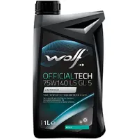 WOLF Vaihteistoöljy 8304200 OFFICIALTECH 75W140 LS GL 5, 1 litra