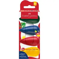 Faber-Castell 120408, 4 kpl, Sininen, Vihreä, Punainen, Keltainen, 4 väriä