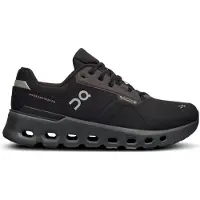 ON Juoksukengät 'Cloudrunner 2 Waterproof' vaaleanharmaa / tummanharmaa / musta