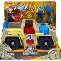 Imaginext Dinosaurusten Kuljetusrekka Ja Figuurisetti