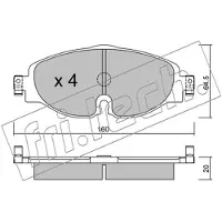 Fri.tech. BREMŽU UZLIKAS FDB4433 966.0 P85147