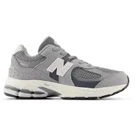 New Balance 2002 Kids Bungee Lace Sneakers Steel Steel 33.5 EU Harmaa 33.5 EU