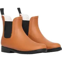 Urberg Womens Malme Rubber Fleece Boots Pumpkin Spice 41
