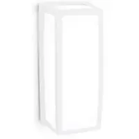 Orion Led ulkoseinävalaisin Bob, Valkoinen/opaali, Alumiini, Moderni