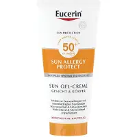 Eucerin Sun Allergy Protect suojaava geelivoide kasvoille ja vartalolle SPF 50+ 200 ml
