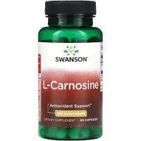 Swanson Health - L-karnosiini 500 mg, 60 kapselia