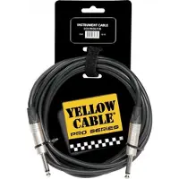 Yellow cable PRO73D - Neutrik 1/4 jack/jack kaapeli 3 metriä