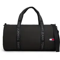 Tommy Hilfiger Matkakassi 'ESS' tummanharmaa / musta