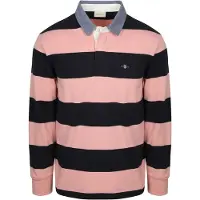 Gant Classic Heavy Rugger - Pink - XXL