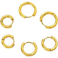 Madoww Halo Huggies Trio -korvakorusetti kullattu