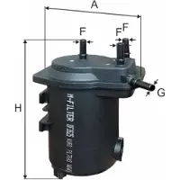 M-Filter Polttoainesuodatin DF 3525