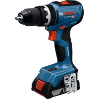 Bosch Akkuiskuporakone / ruuvinväännin GSB 18V-65; 18 V; 2x4,0 Ah akku + tarviketta