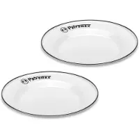 Petromax Enamel Plates, Lautaset, Valkoinen
