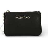 Valentino for woman. VPS9WG101 Wallet Logo black (OSFA), Casual, Polyurethane