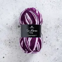 Svarta Fåret Sox Merino 4-ply villasekoite 100g Cult Classic (010)
