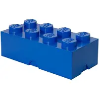 LEGO Storage Brick 8 säilytyslaatikko, sininen