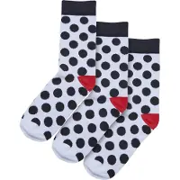 Urban Classics Basic Polka Dot Pitkät Sukat 3 Parit