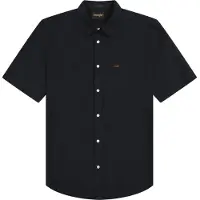Wrangler Ss 1 Pkt Shirt - Black - M
