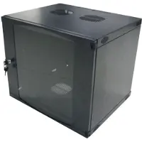 Logilink W15F64B, Seinään asennettava laitekehikko, 50 kg, 25 kg, Harmaa