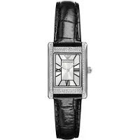 Emporio Armani Analoginen kello musta / hopea
