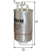 M-Filter Polttoainesuodatin DF 3531