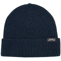 Lundhags Core Ribbed Beanie Deep Blue Pipot OneSize