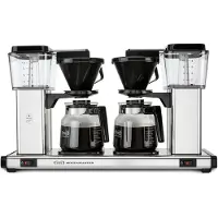 Moccamaster Manual Double kahvinkeitin, Silver