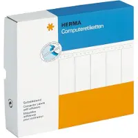 Herma 8242, Valkoinen, Itse kiinnittyvä tulostintarra, Paperi, Pistematriisi, Matta, FSC Mix
