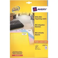 Avery Mini labels Valkoinen