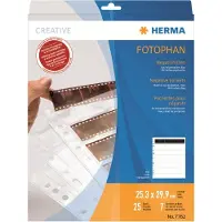 Herma – Negative pockets transparent for 7 x 6 negative stripes 25 pcs. (7762)