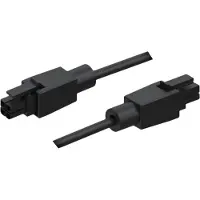 Teltonika 4-pin to 4-pin Power Cable, 1m, musta