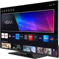 Toshiba 43QV3463DG, 109,2 cm (43"), 3840 x 2160 pikseliä, 4K Ultra HD, QLED, Älytelevisio, musta