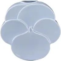Lyngby Porcelæn - Flower Maljakko orvokki 17 cm Sininen