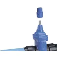 Avk portti venttiili pn10 ø110 mm dn100 mm