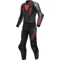 Dainese Laguna Seca 5 miehet Nahkahaalari Musta/Antrasiitti/Punainen Miehet, size 48