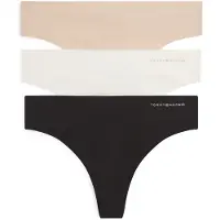 Tommy Hilfiger Underwear Stringit nude / musta / valkoinen