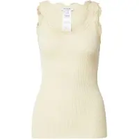 Rosemunde Rwbabette Sl U-Neck Long Lace Top - Yellow - M