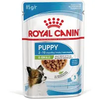 Royal Canin säästöpakkaus: 24x85 g X-Small Puppy märkäkoiranruoka