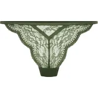 Hunkemoller Isabelle String Tr - Khaki green - L