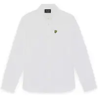 Lyle & Scott Kauluspaita - Oxford - Valkoinen - - 15-16 v (170-176) - Kauluspaidat