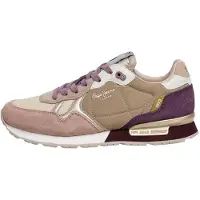 Pepe Jeans for woman. PLS400021 Brit Back multicoloured slippers (40), Flat, Laces, Casual, Multicolor