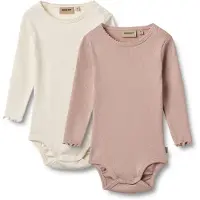 Wheat 2 Body L/S Regitze - Pink - 62