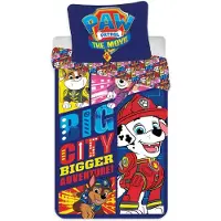 Paw Patrol Pussilakanasetti Ryhmä Hau, 100x135 + tyynyliina 40 x 60 cm