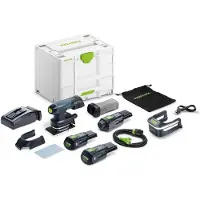 Festool Tasohiomakone Rutscher RTSC 400 3,0 I-Set; 18 V; 2x3,0 Ah akku