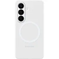 Samsung Galaxy S26+ Silicone Magnet -suojakuori, valkoinen